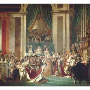 Manteles individuales elegantes (Mod-La consagración de Napoleón - Jacques-Louis David)