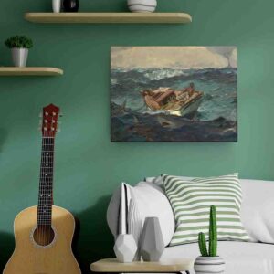 Cuadros Para Decorar Una Sala arte La corriente del golfo de Winslow Homer
