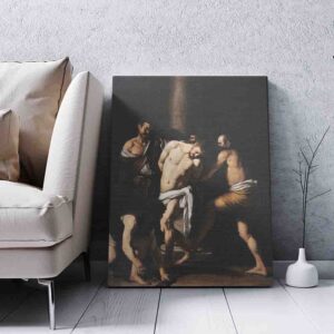 Obras De Arte Pinturaen canvas La flagelación de Cristo de Caravaggio