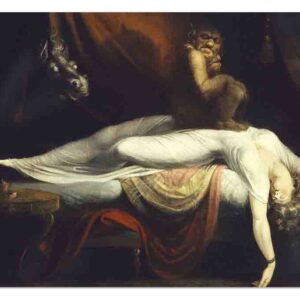 Tapetes individuales para mesa (Mod-La pesadilla - Henry Fuseli)