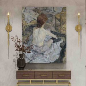 Cuadros Para Salas de arte La toilette de Henri de Toulouse-Lautrec