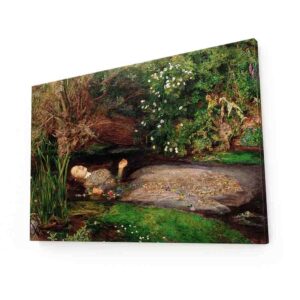 Cuadros Decorativos canvas de arte Ofelia de John Everett Millais