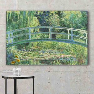 Cuadro de arte Puente japonés Claude Monet