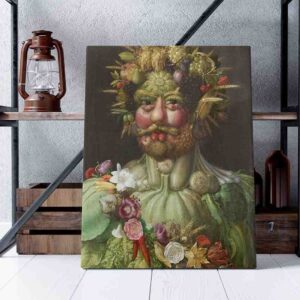 Cuadros Bonitos de arte Retrato de Rodolfo II en traje de Vertumno de Giuseppe Arcimboldo
