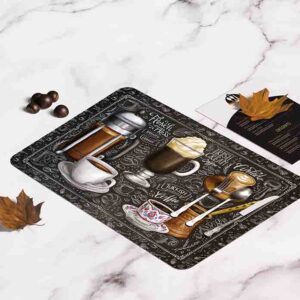 Tapetes para mesa individuales (Cafe-Mod.4)