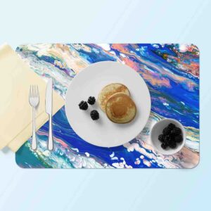 Mantelitos individuales para mesa (Mod-Liquid)