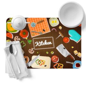 Manteles individuales para comedor (Cocina-Mod. 1)