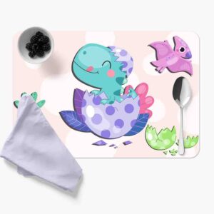 Individuales de mesa modernos (Dinosaurio-Mod. 3)
