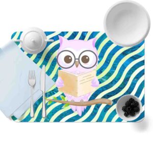 Juego de manteles individuales (Buho-Mod.4)