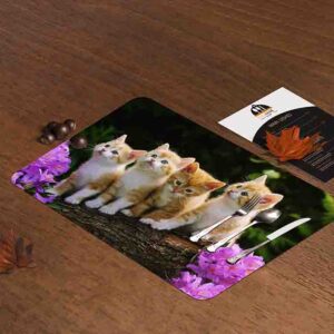 Manteles para mesa individuales (Gatos-Mod. 3)