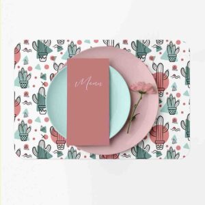 Juego de manteles individuales (Cactus-Mod. 2)