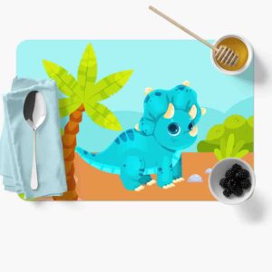 Individuales de mesa modernos (Dinosaurio-Mod. 1)