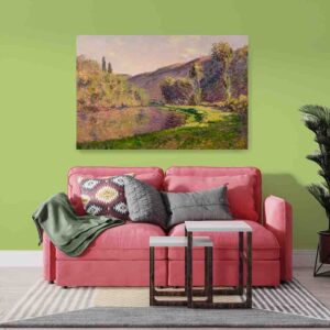 Cuadro para la sala El efecto al final de la tarde de Claude Monet