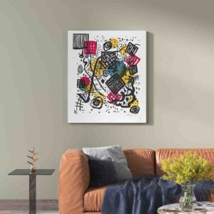 Pintura canva Pequeños mundos - Wassily