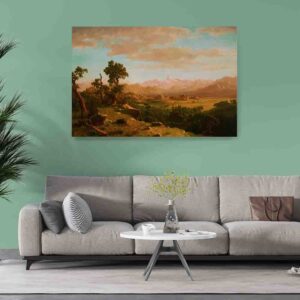 Cuadros para sala comedor Wind River Country de Albert Bierstadt