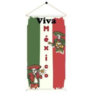 Decoraciones para fiestas mexicanas Viva México 4