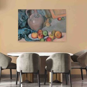 Cuadros para comedor elegantes decorativos Jarra de gres de Paul Cezanne