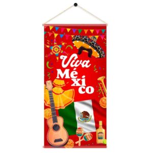 Decoracion para fiestas mexicanas  Viva México 5