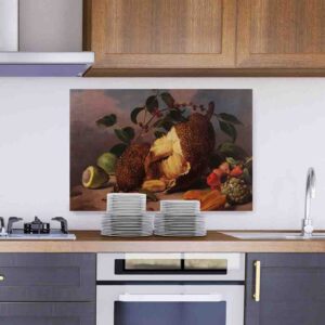 Cuadros modernos para sala y comedor canvas Naturaleza muerta con fruta Agostinho José da Mota