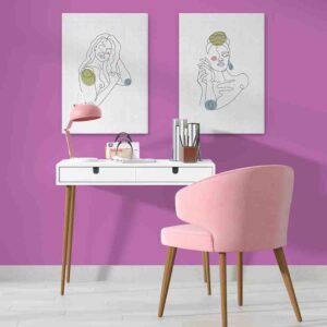 Melodía 2 pz Cuadros decorativos para recamara modernos