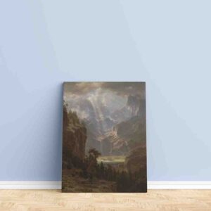 Cuadros decorativos Montañas Rocosas, Lander's Peak de Albert Bierstadt