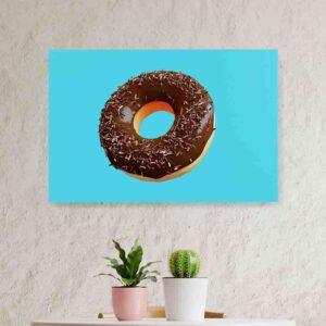 Cuadros para comedor 2024 pinturas canvas Dona de chocolate