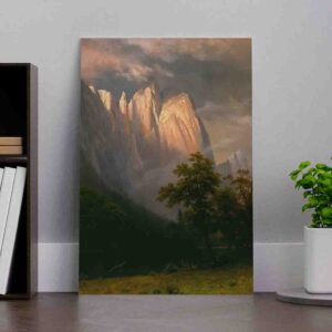 Cuadros para salas modernos Roca Catedral de Albert Bierstadt