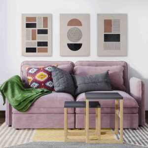 Aureola 3 pz Pintura de figuras geometricas