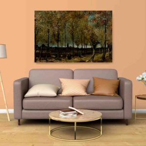 Cuadros para decorar una sala Poplars near Nuenen de Vincent van Gogh