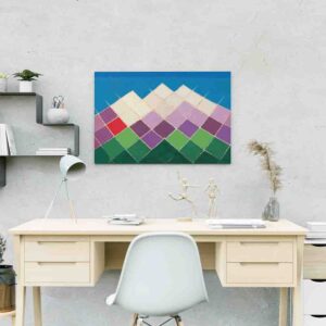 Cuadro de figura geometrica canvas Yoo Youngkuk 1981