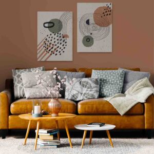 Estruendo 2 pz Impresion en canvas minimalistas