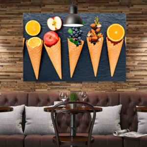 Pinturas para comedor pinturas canvas Helado 1