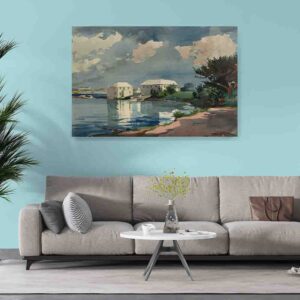 Pinturas de paisajes famosas Hervidor de sal de Winslow Homer