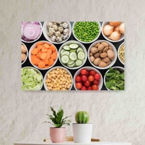Cuadros para cocina decorativos Ingredientes
