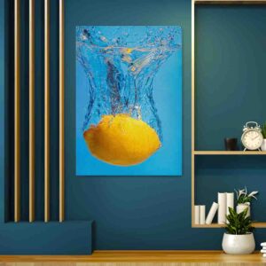 Cuadros para sala comedor decoracion pared Limon splash