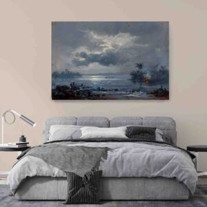 Pinturas de paisajes de noche Víctor Meirelles