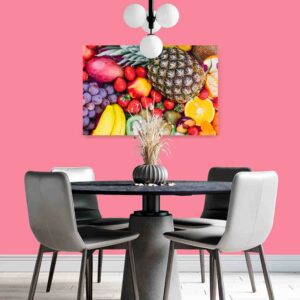 pinturas para sala comedor decorativos Vida tropical
