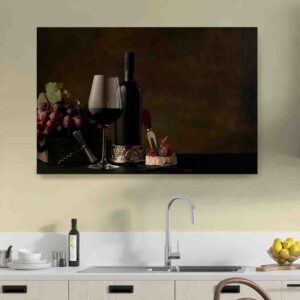 Cuadros para comedor de frutas pinturas canvas Tinto