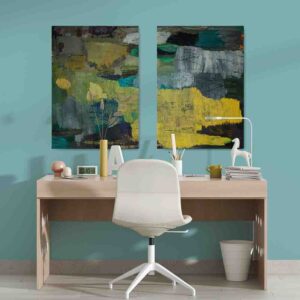 Per Kirkeby 2 pz Cuadros modernos en canvas