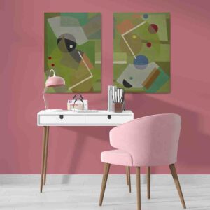 Ralph Balson 2 pz Cuadros modernos para decorar