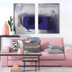 Yoo Youngkuk 1960 2 pz Cuadros abstractos modernos oferta