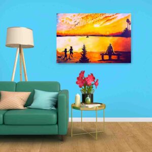 Cuadros para sala Paisaje divino