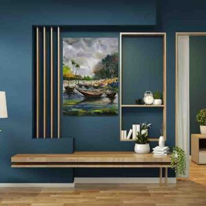 Pinturas para habitacion Paisaje del río