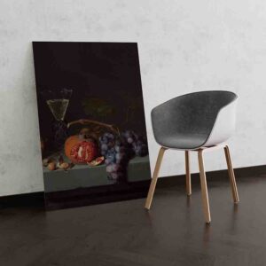 Cuadros modernos para comedor canvas Naturaleza muerta con fruta de Jacob van Walscapelle