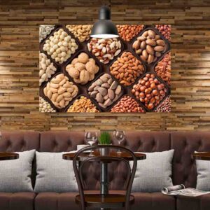 Pinturas para comedor pinturas canvas Mix de nueces