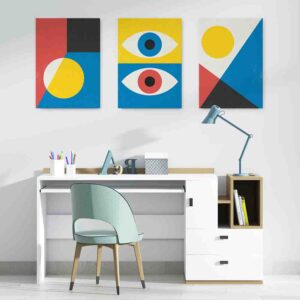 Hipnosis 3 pz Cuadros decorativos modernos minimalistas