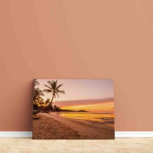 Pintura Del Mar en canvas Hermosa playa tropical