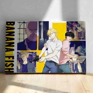 Pinturas De Anime decorativas canvas Banana fish 1