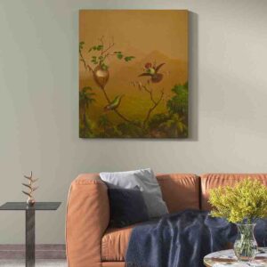 Pinturas De Colibries canvas Brazilian Hummingbirds