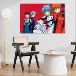 Pinturas De Anime decorativas canvas Evangelion 3